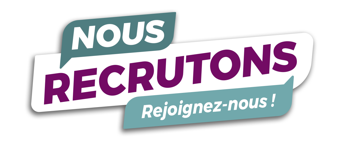 Logo "Nous recrutons"